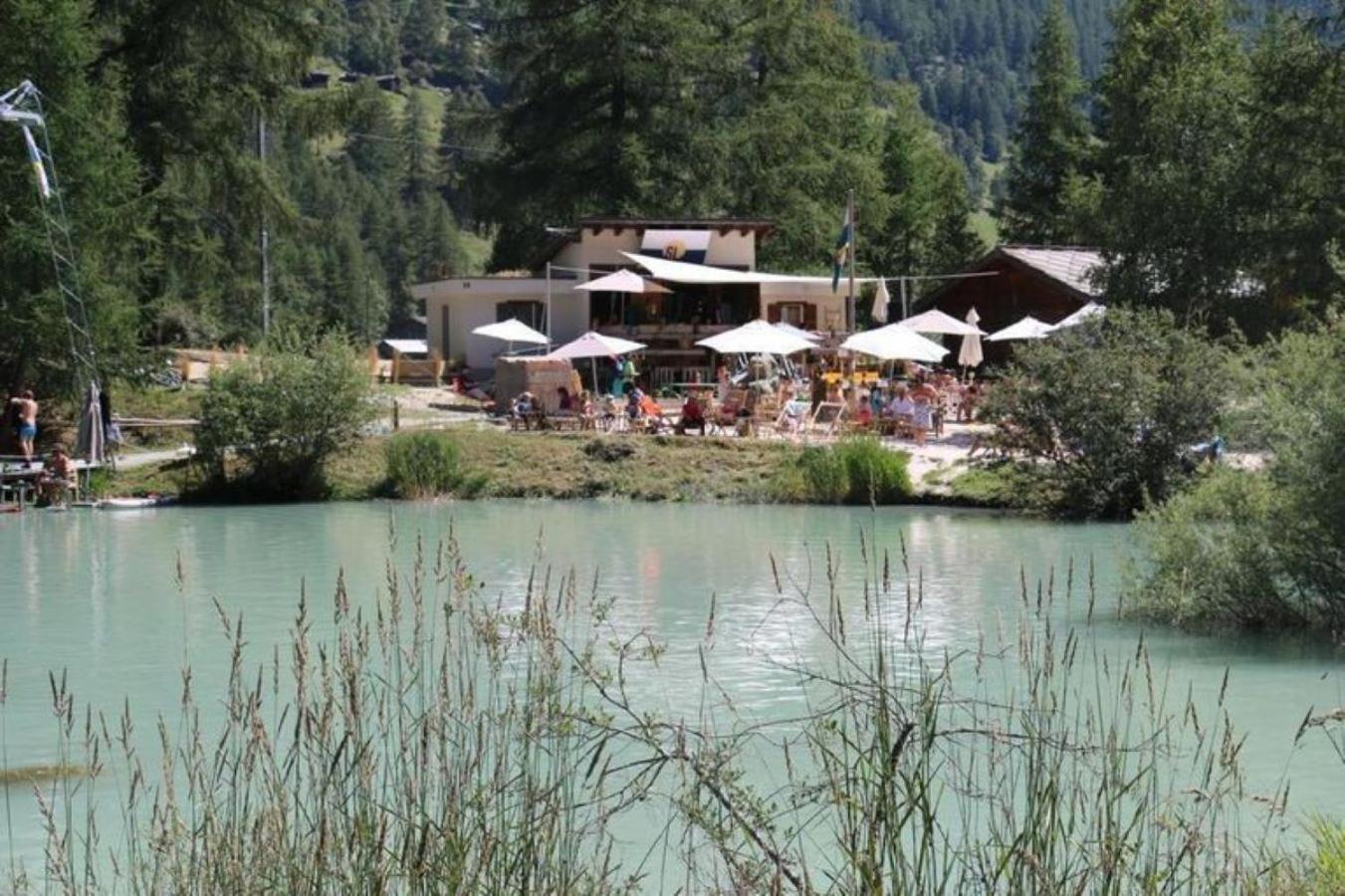 Monte Rosa Taesch, Apartments Mit Wellness Bereich Exterior foto